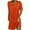 Orange, variant on Simua Women's Swimsuit Cover Up Shirt V Neck Short Sleeve Bathing Suit Coverups Summer Beach Mini Dress