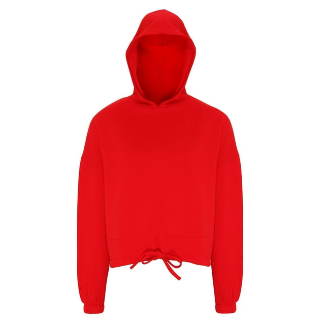 TriDri Womens Cropped Oversize Hoodie