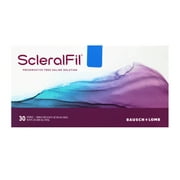 محلول ملحي مجاني حافظة ScleralFil، قوارير 0.34 Fl Oz، عدد 30 (عبوة من 2)