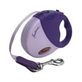 thumbnail image 1 of Correa retráctil para perro con cinta de 5 metros color morado Flexi  Flexi Funtime  (M) color morado, 1 of 2