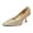Gold, variant on Bocca Women's 2inch Pumps Silver Pointed Toe Dress Shoes Kitten Heel 8.5M