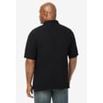 thumbnail image 2 of KingSize Men's Big & Tall Shrink-Less Classic Cotton Polo Shirt, 2 of 6