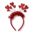 thumbnail image 4 of Accesorios para el cabello, diadema de moda, tocado para fiesta navideña, diadema de amor con lentejuelas rojas para el día de San Valentín, 4 of 4