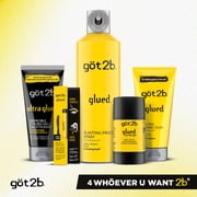 got2b Glued 2-in-1 Brow Gel & Edge Control, Strong Hold Eyebrow & Hair Mascara, 0.54 oz