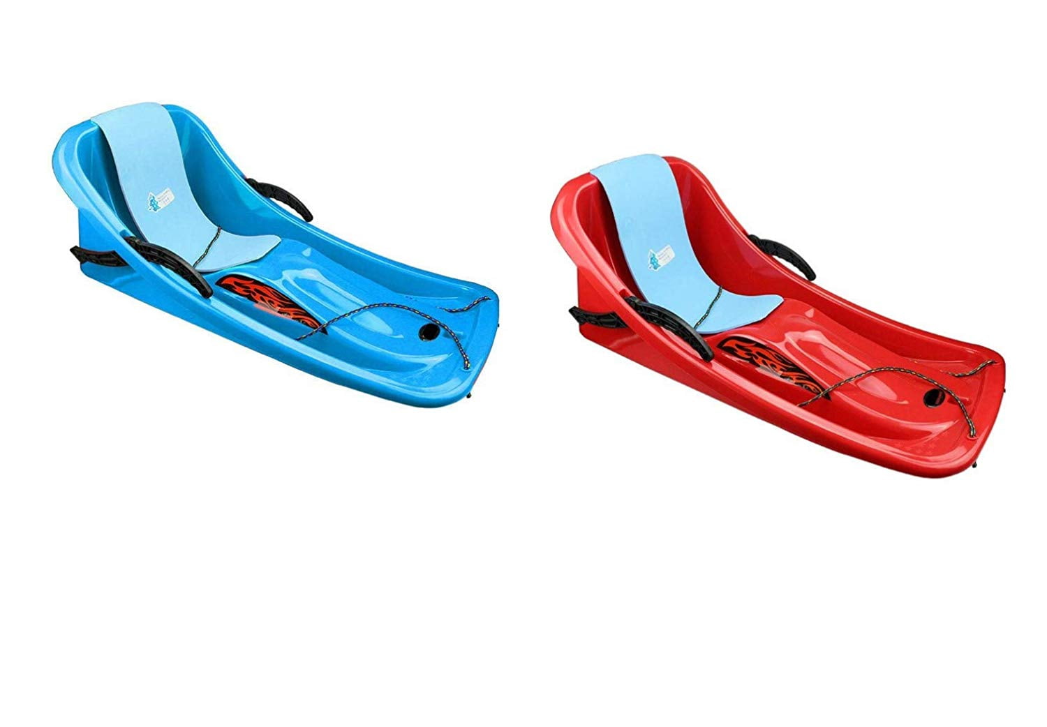 Outdoor Snow Sled,Downhill Xtreme Winter Toboggan Snow Sled/Flexible