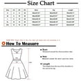 thumbnail image 6 of Babysbule Summer Dresses for Women Ladies Casual V-Neck Sleeveless Bandage Stripe Printing Loose Vest Sling Skirts Outfit, 6 of 6