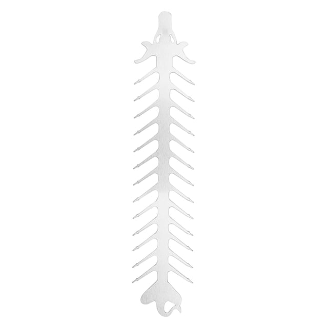 Brochettes Réutilisables en Acier Inoxydable à Double Brochettes Plates pour Cuisine Camping