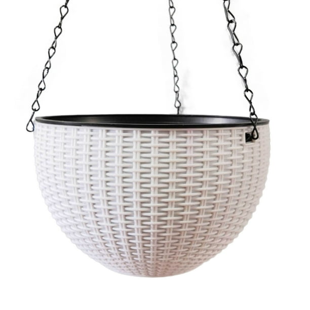 Hanging Basket, Listenwind Hanging Planter Outdoors Hanging Flower Pots