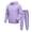 Light Purple_017, variant on Domuza Mens Sweatsuit 2 Piece Set, Hooded Sweatshirt And Relaxed Waist Jogger Pants,Casual Tracksuit, Active Outfit For Sports - Yellow XL