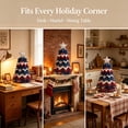 thumbnail image 6 of Diy Christmas Quilted Fabric Tree Kit,Holiday Patchwork Sewing Craft Set for Adult & Beginner,Handmade Tabletop Christmas Tree Holiday Decor Mantel Table Office Display,Gift for Quilting Lovers, 6 of 8