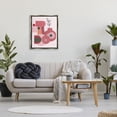 thumbnail image 2 of Stupell Industries Pink Abstract Flower Vase Botanical & Floral Painting Gray Floater Framed Art Print Wall Art, 25 x 31, 2 of 9