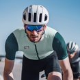 thumbnail image 3 of Santic - Maillot de ciclismo para hombre, manga corta, transpirable, de secado rápido, reflectante, para ciclismo de carretera, WM3C02224, 3 of 4