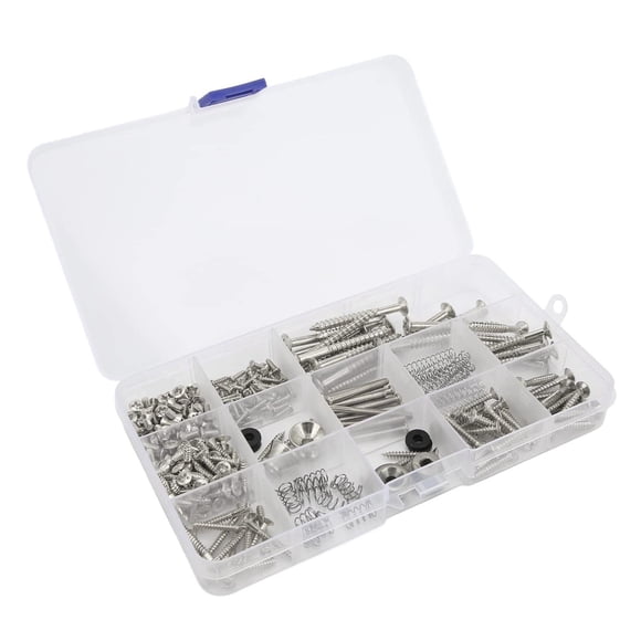 Shanrya Tornillos Reemplazo de Resorte, Kit de Tornillos para Guitarra eléctrica Rosca estándar Alta