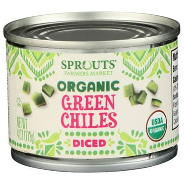 SPT Organic Diced Green Chiles 4 oz