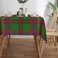thumbnail image 3 of Rectangle Table Cloth, Tartan of The Celts Tartan Resistant Washable Tablecloth Decorative Table Cover for Dining, Indoor and Outdoor, 3 of 6