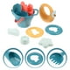 thumbnail image 3 of 14pcs / set Niños Juguetes de playa Juguetes de agua creativa Conjunto de moldes de arena prácticos, 3 of 5
