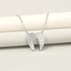 thumbnail image 5 of Collar de alas de ángel Collar de tarjeta de alas de ángel Joyería Alas de ángel, 5 of 6
