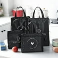 thumbnail image 1 of Trayknick Portable Cactus Heart Picnic Lunch Box Insulation Bag Bento Travel Storage Pouch, 1 of 13