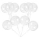thumbnail image 5 of 35 globos Bobo transparentes de 8 pulgadas para decoración de fiestas de cumpleaños, bodas, baby showers y despedidas de soltera, 5 of 8