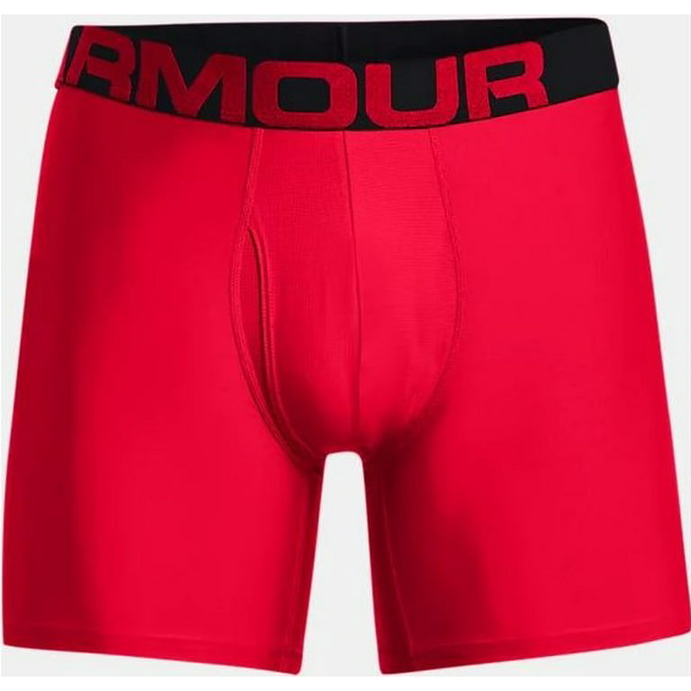in het geheim metaal cijfer Under Armour Men's UA Tech 6'' Boxer Briefs 2-Pack, Red/Black - XL -  Walmart.com