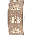 thumbnail image 3 of 2.5" Snowy Church Ribbon: Natural (10 Yards), 3 of 3