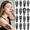 1A, variant on 12 Realistic Temporary Tattoos, Waterproof Long Lasting Body Stickers Jesus Zeus Pharaoh Adult Men Women Tattoo Stickers Arm Forearm Thigh