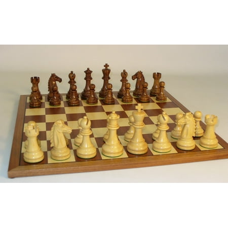 Sheesham Mustang Chess Men on Sapele Chess Board (Best Black Chess Player)