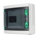 thumbnail image 2 of Caja De Protección De Distribución Caja De Disyuntor De Montaje En Riel DIN Impermeable IP65 De 8 Vías Para Interiores Y Exteriores Fabricada De Plástico ABS Resistente Que Garantiza Durabilidad., 2 of 7