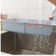 thumbnail image 3 of 1 escurridor ajustable para fregadero, cesta de drenaje para lavar verduras, frutas, rejilla de secado de plástico, organizador de accesorios de cocina, color aleatorio, 3 of 5