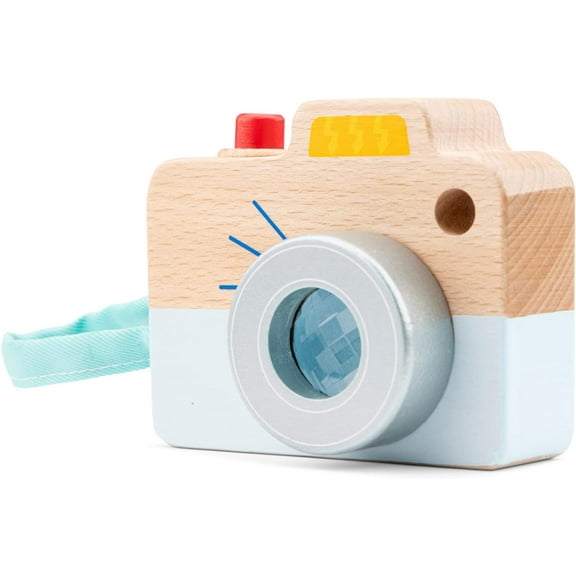 New Classic Toys Wooden Camera Toy for Preschool Age Toddlers Boys Girls
