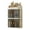 Triple Layer, variant on Primegos Makeup Storage Box Large Capacity with Transparent Door 2 Layer Multi Compartments Bedroom Desktop Cosmetic Organizer Cosmetics Display Case