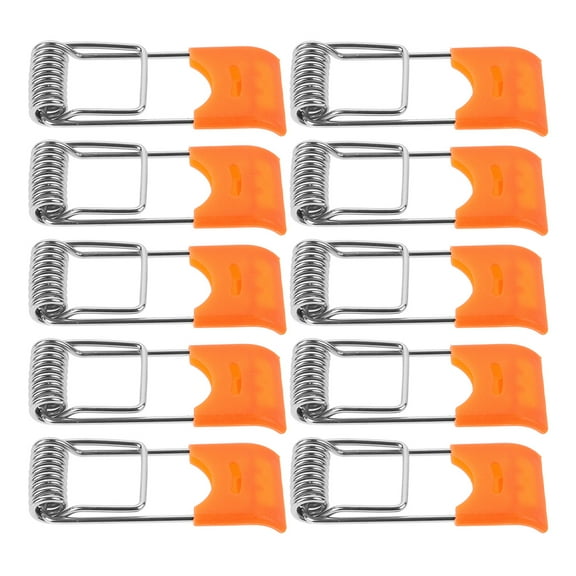 FOLOYORI Spring Clips Recessed Lighting Orange Plastic 50pcs