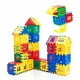 thumbnail image 1 of Bloques de construcción Hirebird, baldosas entrelazadas, 80 piezas, 1 of 7