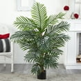 thumbnail image 3 of Nearly Natural 4' Bamboo Palm Artificial Tree, 3 of 3