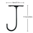 Outdoor Hooks for String Lights Clothes Storage Heavy Duty Utility