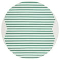 thumbnail image 4 of SAFAVIEH Montauk Amadine Striped Cotton Area Rug, Ivory/Dark Green, 6' x 9', 4 of 10