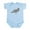 Sky Blue, variant on CafePress - Grey Nevermore Raven Infant Bodysuit - Baby Light Bodysuit, Size Newborn - 24 Months