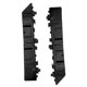 thumbnail image 4 of 1 Pair Left & Right Rear Bumper Holder Mount Bracket for Picanto 2011-2017 86613-1Y000 86614-1Y000, 4 of 5