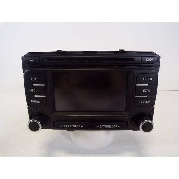 Pre-Owned 17-19 Kia Sportage CD Player Radio OEM LKQ - Verify Specific Vehicle Fitment In Description - (Good)