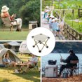 thumbnail image 6 of Deeceymbur Folding Chair Outdoor Chair Portable Camp Chair Foldable Patio Furniture Beach Lounge Chair Lightweight Folding Chair Picnic, 6 of 6