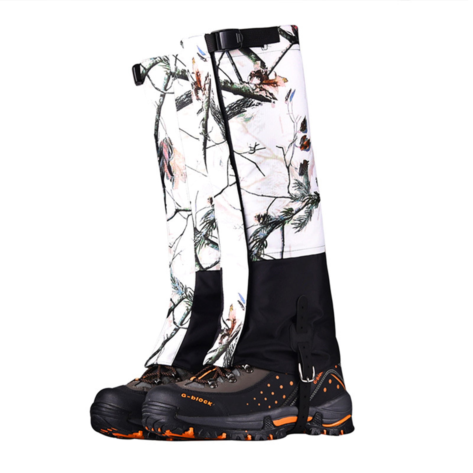 Camo Waterproof Climbin Hiking Snow Ski Shoe Leg Cover Boot Legging Gamaschen F3 