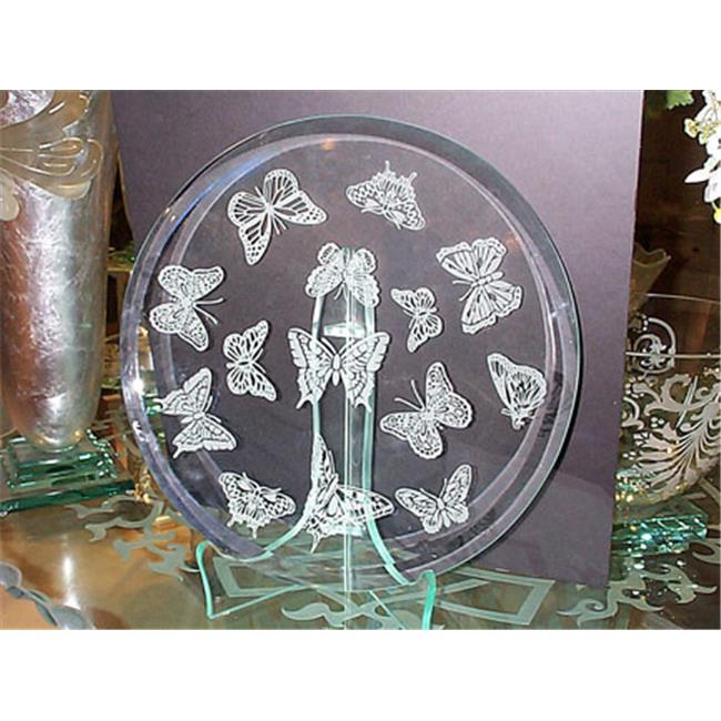 Decorative Details Medium Butterfly Plate