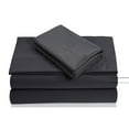 thumbnail image 1 of Tribeca Living Egyptian Cotton 800 TC Deep Pocket Sheet Set with Luxury-size Flat, 1 of 5