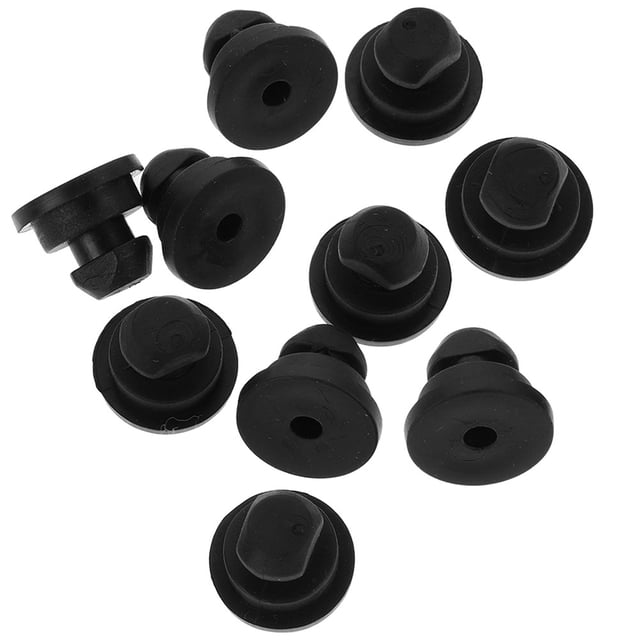 LOLIPPYY 20Pcs Black Rubber Cooker Feet Replacement Parts Compatible with Rice and Pressure Cookers