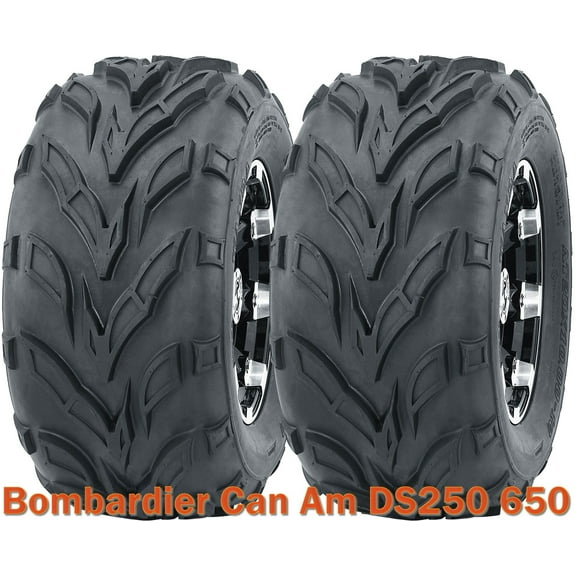 Bombardier Can Am DS250 650 ATV front tires set 22x7-10 22x7x10