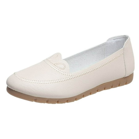 

Casual Shoes for Women Women Breathable Lace Up Shoes Flats Casual Shoes Unisex Lightweight Work Shoes Sporty Breathable Slip Work Trainers Shoes for Women Pu 39