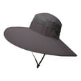 thumbnail image 2 of Cheers.US  Super Wide Brim Sun Hat-UPF50+ Waterproof Bucket Hat for Fishing, Hiking, Camping, 2 of 5