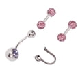 thumbnail image 1 of Cartilage  Jewelry, Stainless Steel  Stud Jewelry  For Navel, 1 of 8