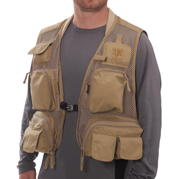 STRIKE FISHING VEST MD KHAKI
