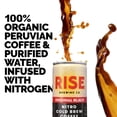 thumbnail image 3 of RISE Brewing Co. Original Black Nitro Cold Brew Coffee 7 oz. 12/Carton (FG-SS-001-007-012) RSB00043, 3 of 7